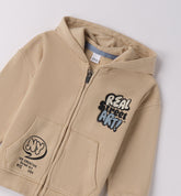 felpa con zip bambino